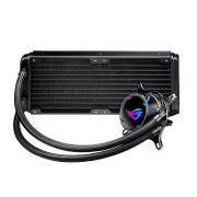 Asus ROG STRIX LC240 240mm Liquid CPU Cooler, 2 x 12cm PWM Fans, RGB