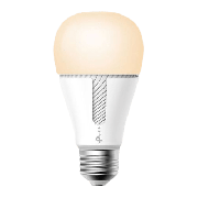 TP-Link (KL60) Kasa Wi-Fi LED Smart Light Bulb, Warm Amber, Dimmable, App/Voice Control, Screw Fitting
