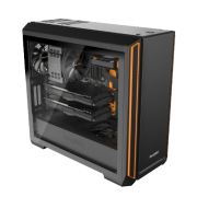 Be Quiet! Silent Base 601 Gaming Case, E-ATX, No PSU, 2 x Pure Wings 2 Fans, PSU Shroud, Orange Trim