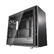 Fractal Design Define S2 (Gunmetal) Gaming Case w/ Light Tint Glass Window, E-ATX, Sound Dampening, PSU Shroud, Optional Top Filter, 3 Fans, USB-C