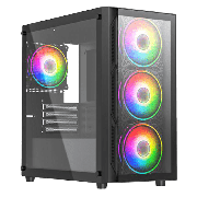 Refurb Intel i5-3rd Gen/ 16GB RAM/ 500GB HDD/ 128GB SSD/ AMD Radeon RX 550 4GB/ Gaming Pc