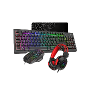 CiT Rampage USB Keyboard/ Mouse and Headset Combo/Wired Gaming Bundle