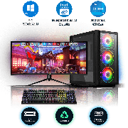 Refurb Intel i5-6th Gen/ 16GB RAM/ 1TB HDD/Integrated Graphics / Full set Gaming Pc