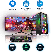 Refurb Fast Gaming Bundle/ Intel Core i5-4th Gen/ 16GB RAM/ 1TB HDD/ Windows 10/ A