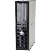 Refurbished Fast Dell DESKTOP COMPUTER PC BASE unit/ Windows 7/ 4GB RAM/ 250GB Hard Drive SFF