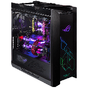 Asus ROG Strix Helios RGB Gaming Case with with Tempered Glass Windows, E-ATX, GPU Braces, USB-C, Fan/RGB Controls, Carry Handles