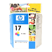 Brand New Genuine HP inkjet 17 C6625A Ink Cartridge - Tri Colour