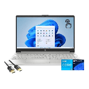 Brand New HP Laptop for Business & Student/ 15.6" HD Touch Display/ 12th Gen Intel Core i3-1215U/ 32GB RAM/ 1TB PCIe SSD/ Keypad/ USB-C/ SD Card Reader/ Webcam/ PDG HDMI Cable/ US Version KB/ Win 11 Pro