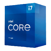 Intel Core i7-11700 CPU, 1200, 2.5 GHz (4.9 Turbo), 8-Core, 65W, 14nm, 16MB Cache, Rocket Lake