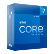 Intel Core i7-12700K CPU, 1700, 3.6 GHz (5.0 Turbo), 12-Core, 125W (190W Turbo), 10nm, 25MB Cache, Overclockable, Alder Lake, NO HEATSINK/FAN