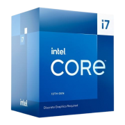 Intel Core i7-13700F CPU, 1700, 2.1 GHz (5.2 Turbo), 16-Core, 65W (219W Turbo), 10nm, 30MB Cache, Raptor Lake, No Graphics