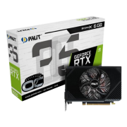 Palit RTX3050 StormX OC, PCIe4, 6GB DDR6, DVI, HDMI, DP, 1492MHz Clock, Overclocked, Compact Design
