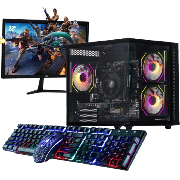 Brand New AMD Ryzen 5 4500/ 16GB RAM/ 1TB HDD/ 128GB SSD/ AMD RX580 8GB/ Gaming Pc Bundle Set