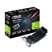 Asus GT710, 2GB DDR3, PCIe2, VGA, DVI, HDMI, Silent, 954MHz Clock, Low Profile (Bracket Included)
