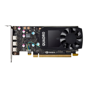 PNY Quadro P400 V2 Professional Graphics Card, 2GB DDR5, 256 Cores, 3 miniDP 1.4 Low Profile (Bracket Included)