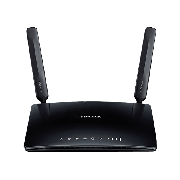 TP-Link (Archer MR200) AC750 (300+433) Wireless Dual Band 4G LTE Router, 4-Port, 1 WAN - Black