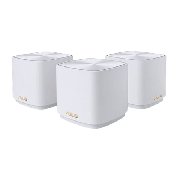 Brand New Asus (ZenWiFi AX Mini (XD4)) AX1800 Wireless Dual Band Mesh Mini System/ 3 Pack/ AiMesh/ AiProtection/ White