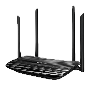 TP-Link (Archer C6), AC1200 (867+300) Wireless Dual Band GB Cable Router, 4-Port, Access Point Mode