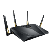 Asus (RT-AX88U) AX6000 (1148 + 4804Mbps) Wireless Dual Band Gaming Router, MU-MIMO, 802.11ax, USB 3.0, 8 Ports