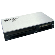 Sandberg (133-46) External Multi Card Reader, USB Powered, Black & White, 5 Year Warranty