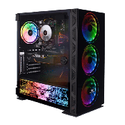 Refurbished Intel Core i7-4th Gen/ 16GB RAM/ 1TB HDD/ 128GB SSD/AMD Radeon RX 580 8GB/ Gaming Pc 