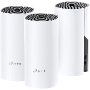 TP-Link (DECO M4) Whole-Home Mesh Wi-Fi System, 3 Pack, Dual Band AC1200, 2 x LAN on each Unit