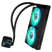 Asus PRIME LC 240 ARGB 240mm Liquid CPU Cooler, ARGB Fans, Customisable Infinity Mirror Lenses