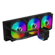 Vida Aquilo 360mm ARGB Liquid CPU Cooler, 3x ARGB PWM Fans, Infinity Mirror RGB Pump Head, Black