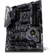 Asus TUF GAMING X570-PLUS (Wi-Fi), AMD X570, AM4, ATX, 4 DDR4, HDMI, DP, XFire, Wi-Fi, PCIe4, RGB Lighting