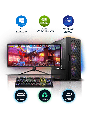 Refurbished Intel Core I9-10900K, 16GB RAM, 1TB HDD, 256GB SSD, GeForce GTX 1660 SUPER, Gaming Pc