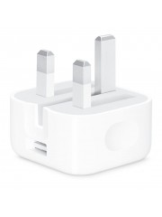 Refurbished Official Apple 5W USB Folding Pins Power Adapter, A - White