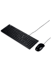 Asus U2000 Wired Keyboard and Mouse Kit - Black