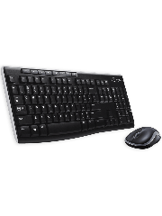 Brand New Logitech MK270 Wireless Keyboard and Mouse Desktop Kit, USB, Spill Resistant