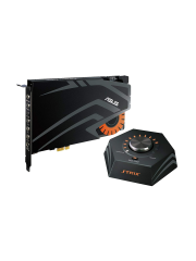 Asus STRIX RAID PRO Gaming Soundcard, PCIe, 7.1, Audiophile-Grade DAC, 116dB SNR, Raid Mode & Control Box