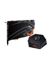 Asus STRIX RAID DLX Gaming Soundcard, PCIe, 7.1, Audiophile-Grade DAC, 124dB SNR, Raid Mode & Control Box