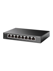 TP-Link (TL-SG108PE) 8-Port Gigabit POE Easy Smart Switch, 4-Port POE, Steel Case