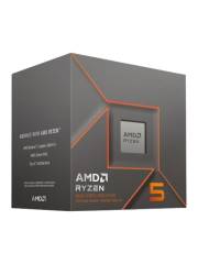 AMD Ryzen 5 8500G with Wraith Stealth Cooler, AM5, Up to 5.0GHz, 6-Core, 65W, 22MB Cache, 4nm, 8th Gen, Radeon Graphics