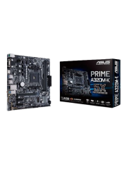 Asus PRIME A320M-K, AMD A320, AM4, Micro ATX, 2 DDR4, VGA, HDMI, RAID, LED Lighting, M.2