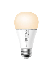 TP-Link (KL60) Kasa Wi-Fi LED Smart Light Bulb, Warm Amber, Dimmable, App/Voice Control, Screw Fitting