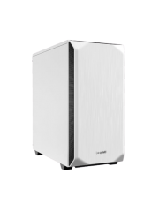 Be Quiet! Pure Base 500 Gaming Case, ATX, No PSU, 2 x Pure Wings 2 Fans, PSU Shroud, White