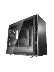 Fractal Design Define S2 (Gunmetal) Gaming Case w/ Light Tint Glass Window, E-ATX, Sound Dampening, PSU Shroud, Optional Top Filter, 3 Fans, USB-C