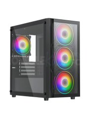 Refurbished Intel Core i7-6th Gen/ 16GB RAM/ 1TB HDD/ 128GB SSD/ AMD Radeon RX550 4GB/ Gaming Pc 