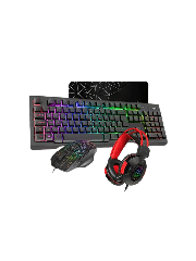 CiT Rampage USB Keyboard/ Mouse and Headset Combo/Wired Gaming Bundle