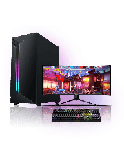 Gaming PC Bundle/ AMD Ryzen 3 3200G Quad Core/ 16GB RAM/ 128GB SSD/ 2TB HDD/ On-Board Graphics/ Windows 10