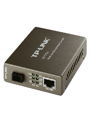 TP-LINK (MC112CS) Single-Mode SC Fiber WDM Media Converter, up to 20km, 100B-FX to 100B-TX Copper