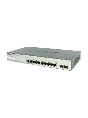 Refurbished D-Link DGS 1210 10P/ Web Smart Switch 10 Port POE Gigabit/ Network Switch + 2x SFP