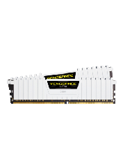 Corsair Vengeance LPX 16GB Kit (2 x 8GB), DDR4, 3200MHz (PC4-25600), CL16, XMP 2.0, Ryzen Optimised, DIMM Memory, White