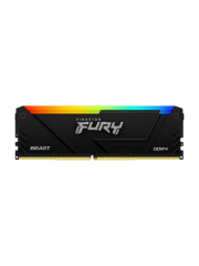 Kingston Fury Beast RGB 16GB Kit (2 x 8GB), DDR4, 3200MHz (PC4-25600), CL16, XMP, DIMM Memory
