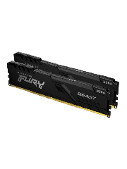 Kingston Fury Beast 32GB Kit (2 x 16GB), DDR4, 2666MHz (PC4-21400), CL16, DIMM Memory