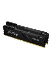 Kingston Fury Beast 64GB Kit (2 x 32GB), DDR4, 3200MHz (PC4-25600), CL16, XMP, DIMM Memory